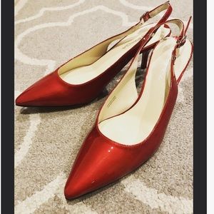 Via Spiga cherry red heels